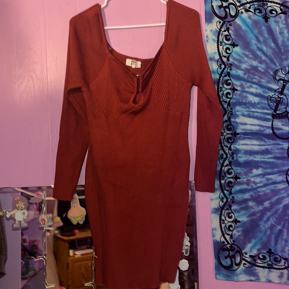 Dark red Dress